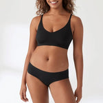 Load image into Gallery viewer, Ava Soft Seamless Bra - Black