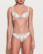 Emilie Lace & Mesh Private Set - White