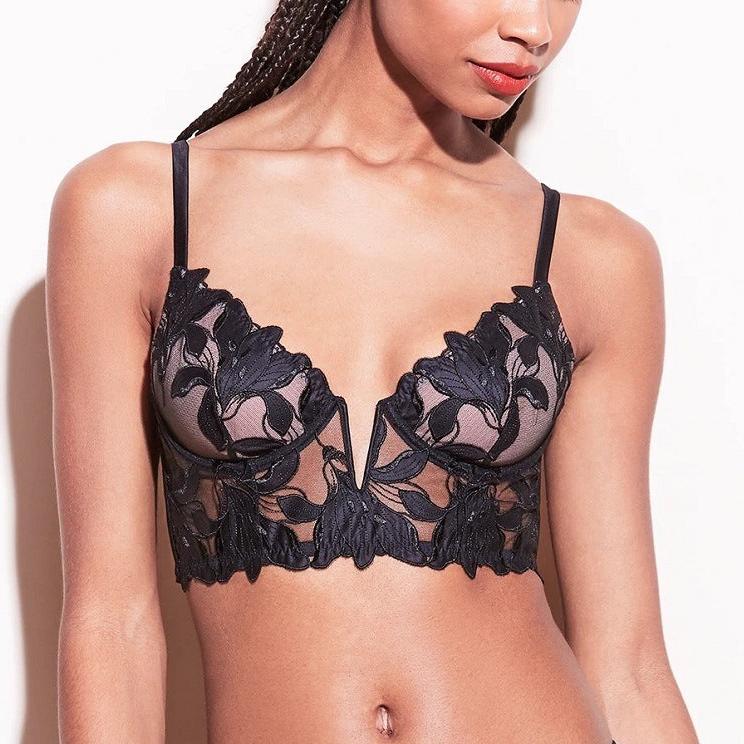 Betty Lace Underwired V-Shape Bustier