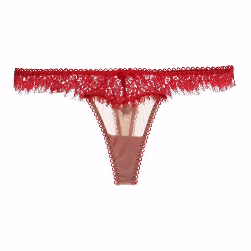 Kelly Mesh & Lace Thong