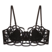 Alia Lace & Mesh Balconette Bra