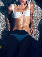 Load image into Gallery viewer, Maisie Underwired Bikini &amp; Thong Set
