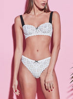 Load image into Gallery viewer, Annalisa Balconette Lace Bra &amp; Bottom Set
